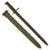 Original U.S. WWI & WWII M1905 Springfield 16" Rifle Bayonet marked S.A. with USN Mk 1 Scabbard - Dated 1907 Original Items