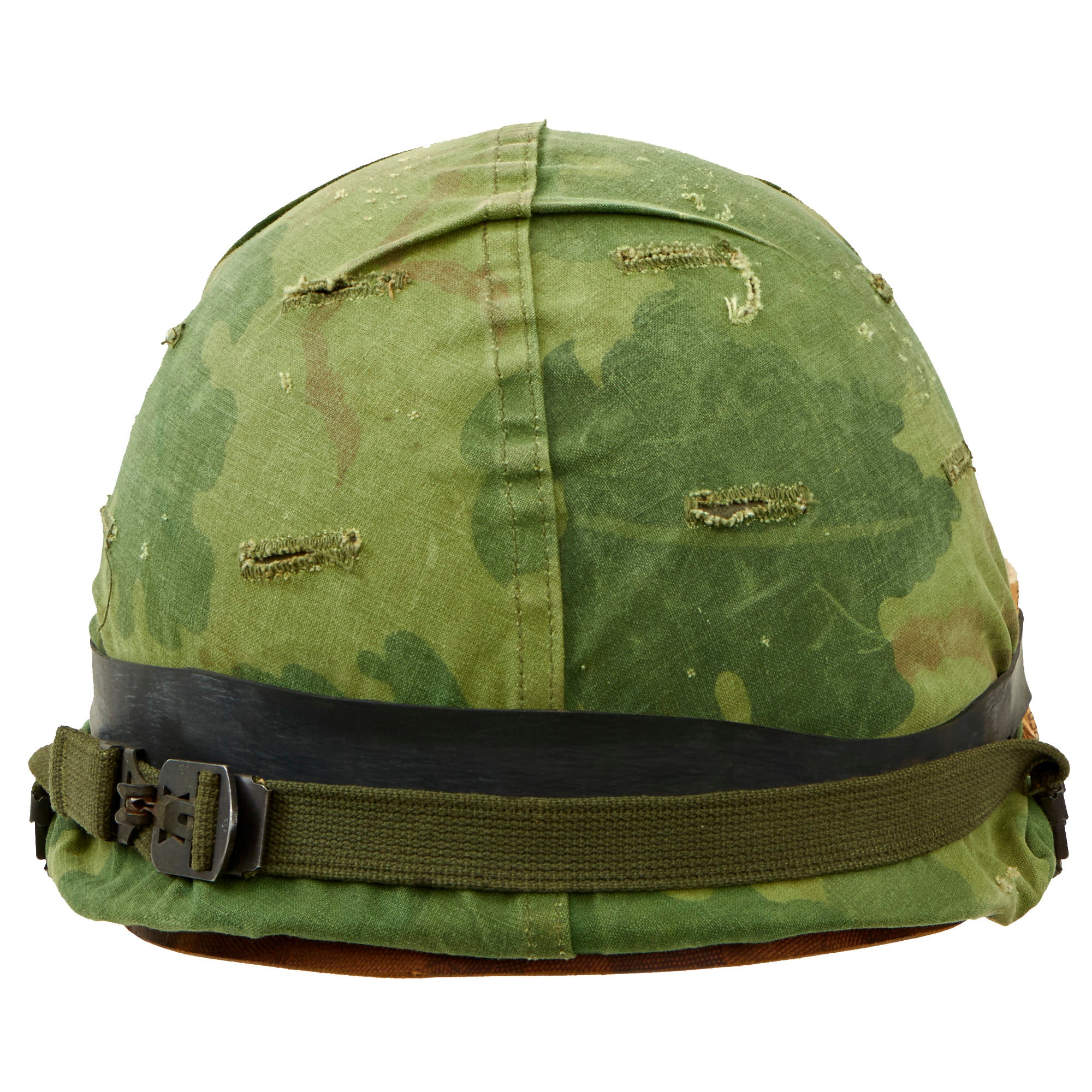 Original U.S. Vietnam War USMC M1 Helmet With Mitchell Pattern Camoufl ...
