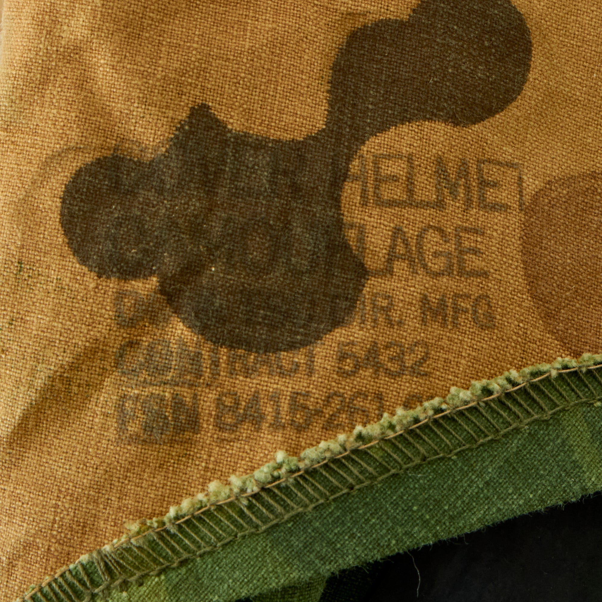 Original U.S. Vietnam War USMC M1 Helmet With Mitchell Pattern Camoufl ...