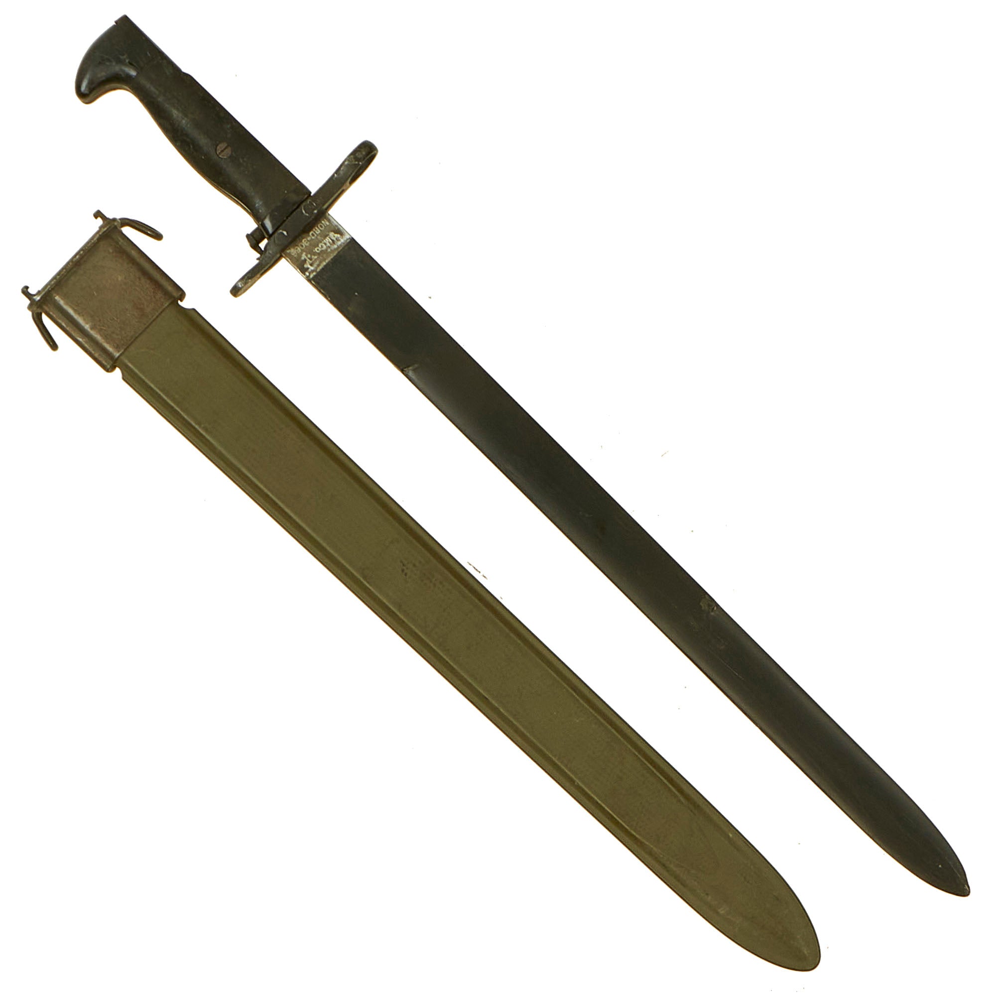 Original WWII U.S. Navy Mark 1 Plastic Training Bayonet by