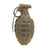 Original U.S. Pre-WWII Inert MkII Pineapple Fragmentation Grenade w/ “Cutback” Fuze Original Items