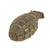 Original U.S. Pre-WWII Inert MkII Pineapple Fragmentation Grenade w/ “Cutback” Fuze Original Items