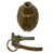 Original U.S. Pre-WWII Inert Early MkII Pineapple Fragmentation Grenade With WWI Era “Cutback” Fuze Original Items