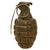 Original U.S. Pre-WWII Inert Early MkII Pineapple Fragmentation Grenade With WWI Era “Cutback” Fuze Original Items