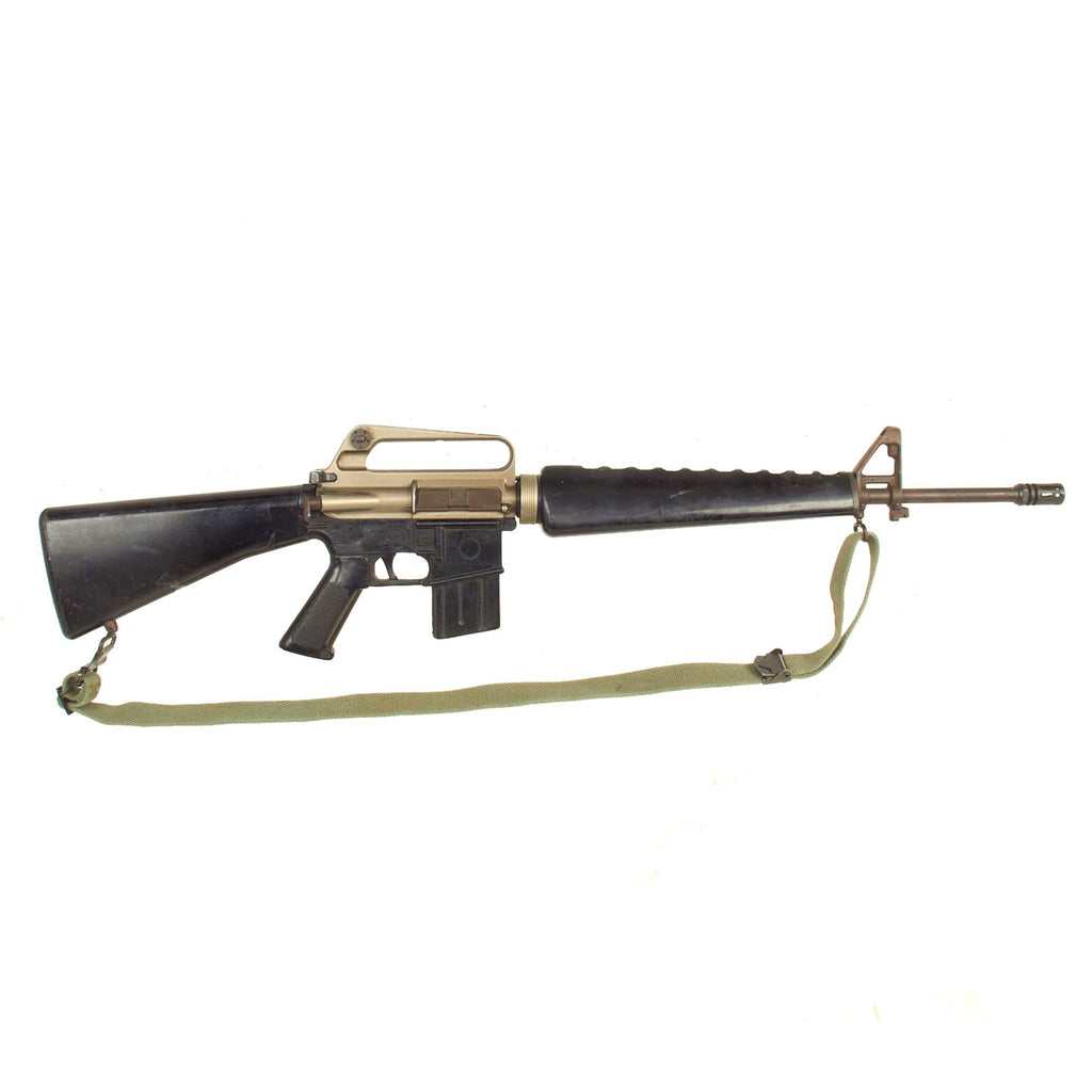 Original U.S. M16A1 AR-15 Rubber Duck Molded Training Rifle With Real Upper Receiver and Barrel Original Items
