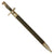 Original WWI Swiss Vetterli M1878 Sawback Sword Bayonet by S.J.G. Neuhausen with 4 Rivet Grip & Scabbard Original Items