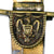 Original U.S. War of 1812 Era Mounted Officer’s Saber with Fireblued Blade with Gold-Inlay & Carved Bone Grip Original Items