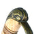 Original U.S. War of 1812 Era Mounted Officer’s Saber with Fireblued Blade with Gold-Inlay & Carved Bone Grip Original Items