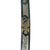 Original U.S. War of 1812 Era Mounted Officer’s Saber with Fireblued Blade with Gold-Inlay & Carved Bone Grip Original Items