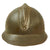 Original French WWII Model 1926 Adrian Infantry Helmet with 54cm Liner & Chinstrap - Olive Green Original Items