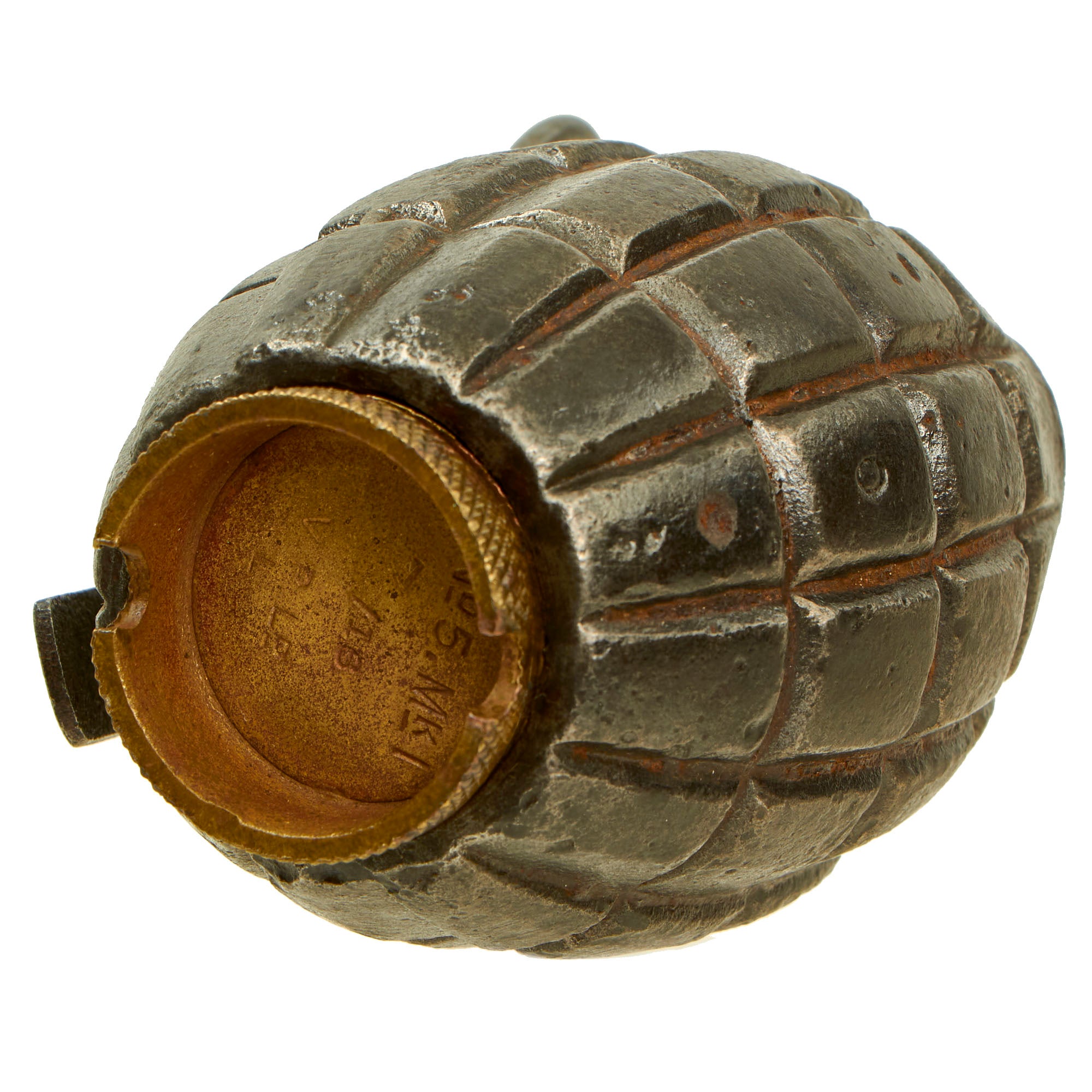 Greaned Bomb Original British WWI Inert Mills Bomb No. 5 MKI Grenade by B & M Ltd ...