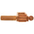 Original British WWI Wooden Gas Alarm Rattle For Use as Gas Alarm Only Original Items