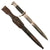 Original German WWII Heer Long 98k Dress Bayonet by Robert Klaas with Scabbard and Frog