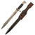Original German WWII Heer Long 98k Dress Bayonet by Robert Klaas with Scabbard and Frog