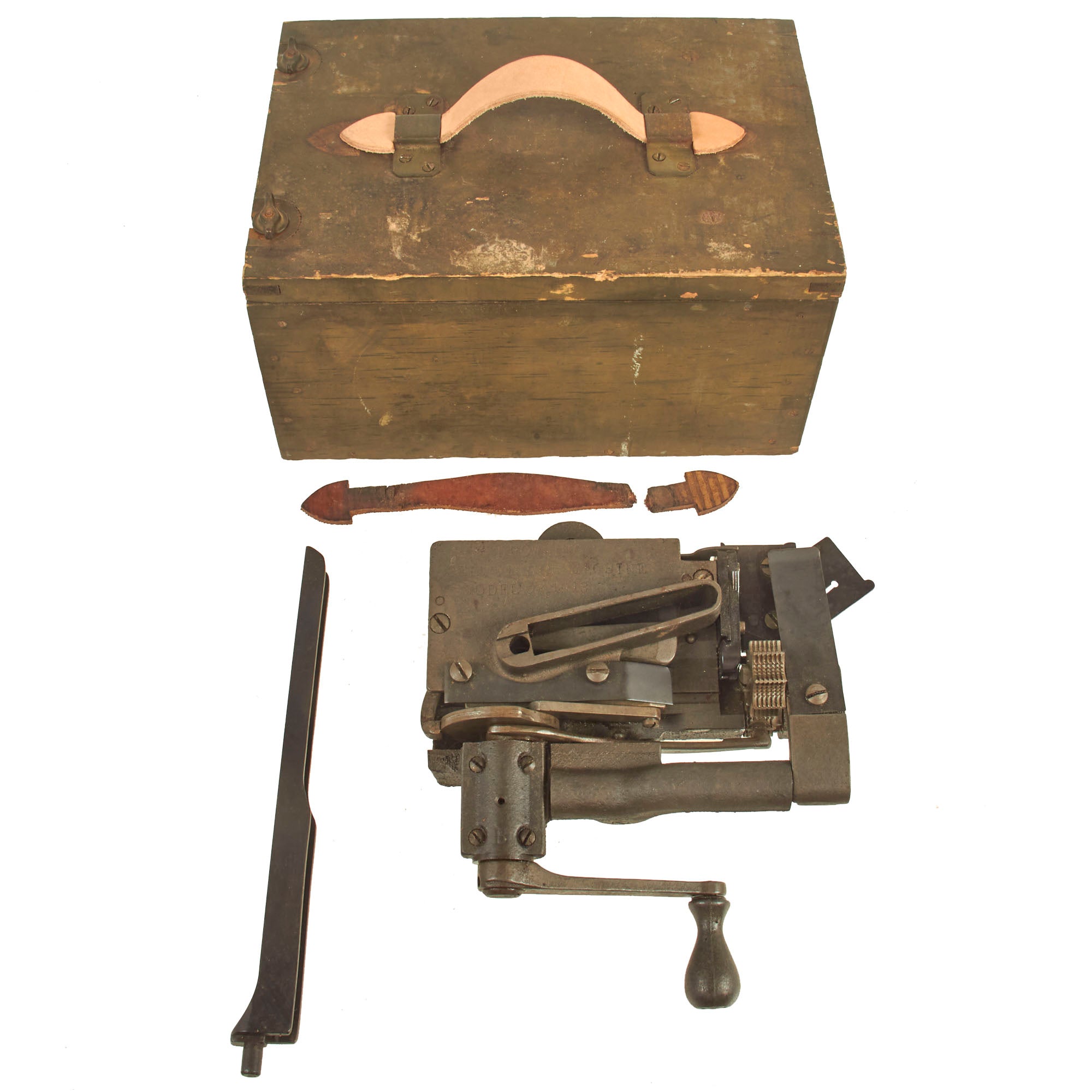 Original U.S. WWII Browning Model 1918 Belt Filling Machine Loader