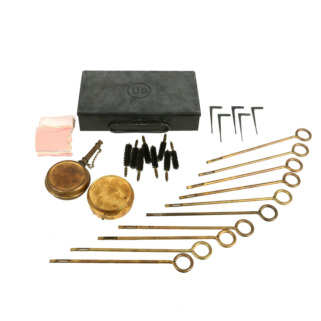 Original U.S. WWI Early Model 1912 Squad Weapon Cleaning Kit For M-1911 .45 Caliber Pistol - Complete Original Items