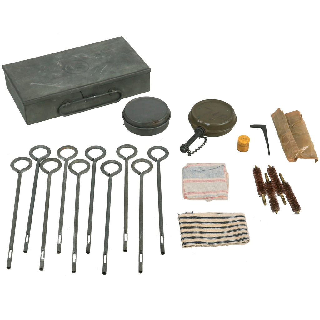 Original U.S. WWI Early Model 1912 Squad Weapon Cleaning Kit For M-1911 .45 Caliber Pistol Original Items