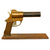 Original U.S. WWII International Flare Signal Co. Brass-Framed Pistol on Period Award Mount - Dated DEC. '43 Original Items