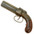 Original U.S. Allen & Thurber 1837 Patent .31cal Percussion Pepperbox Revolver - Matching Serial 52 Original Items