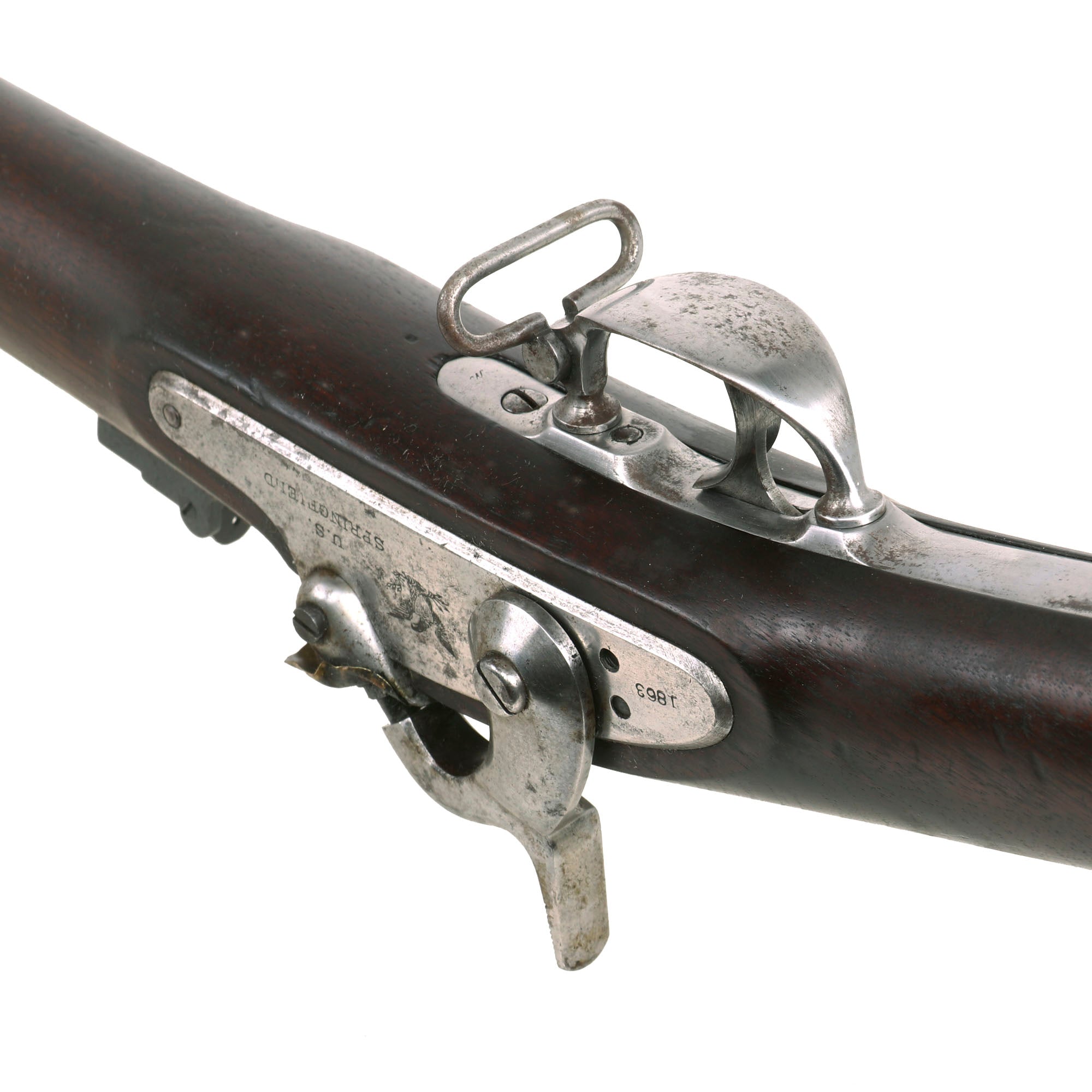 Original Excellent U.S. Civil War Springfield Model 1861 Rifled Musket ...