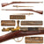 Original French Fusil Gras Modèle 1874 M80 Infantry Rifle by St. Etiénne Arsenal Serial P 97902 with Bayonet and Scabbard - Dated 1879 Original Items