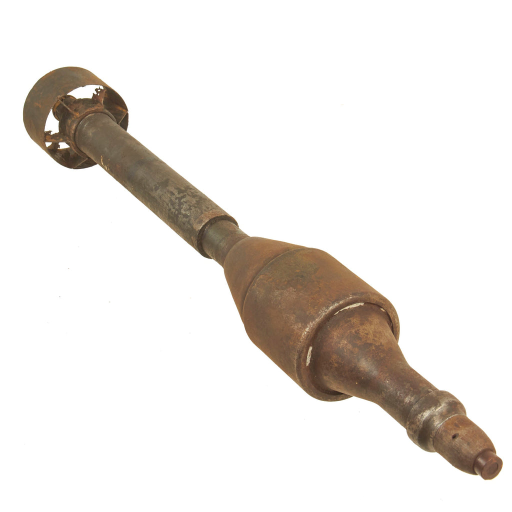 Original German WWII Inert Panzerschreck RPzB 54 Anti-Tank Rocket with Markings Original Items