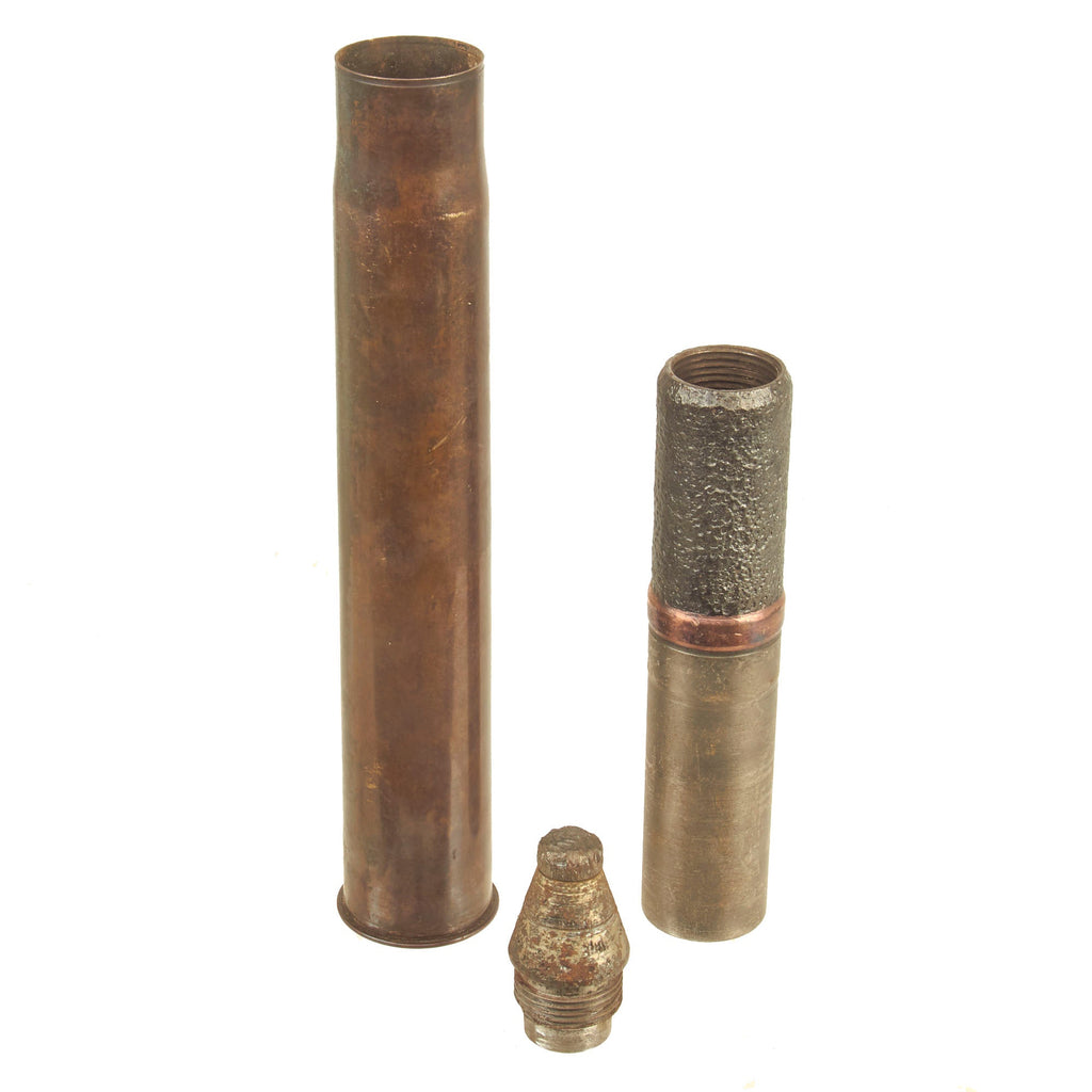 Original Rare Soviet WWII Inert UO-243 45mm Fragmentation Round with K ...