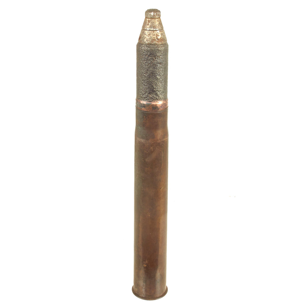 Original Rare Soviet WWII Inert UO-243 45mm Fragmentation Round with KTM-1 Fuze Original Items