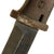 Original German WWII 98k Bayonet by E. & F. Hörster with Scabbard & Broken Tropical DAK Web Frog - Dated 1935 Original Items