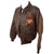 Original U.S. WWII Named Painted A-2 Leather Flight Jacket For Pilot 1st Lieutenant Raymond Bethel, 44th Bombardment Group With Extensive Collection of Documents “Flying 8-Balls” Original Items