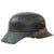 Original German WWII M38 Luftschutz Beaded Gladiator Air Defense Helmet with 59cm Liner - dated 1939 Original Items