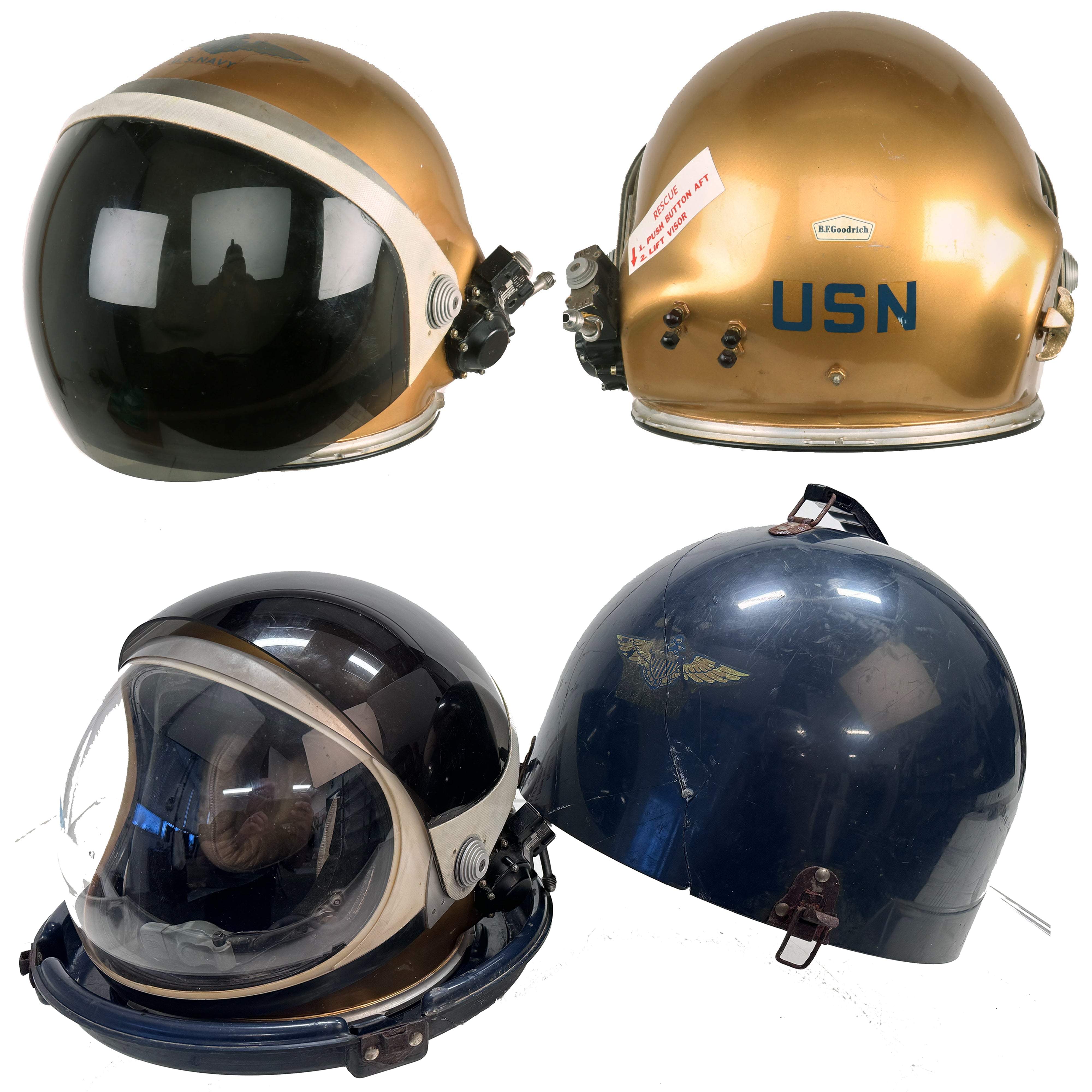 full face us navy motorcycle helmet Original 1961 U.S. Navy MK IV MOD 1 High Altitude Full Pressure Flight – International Military Antiques