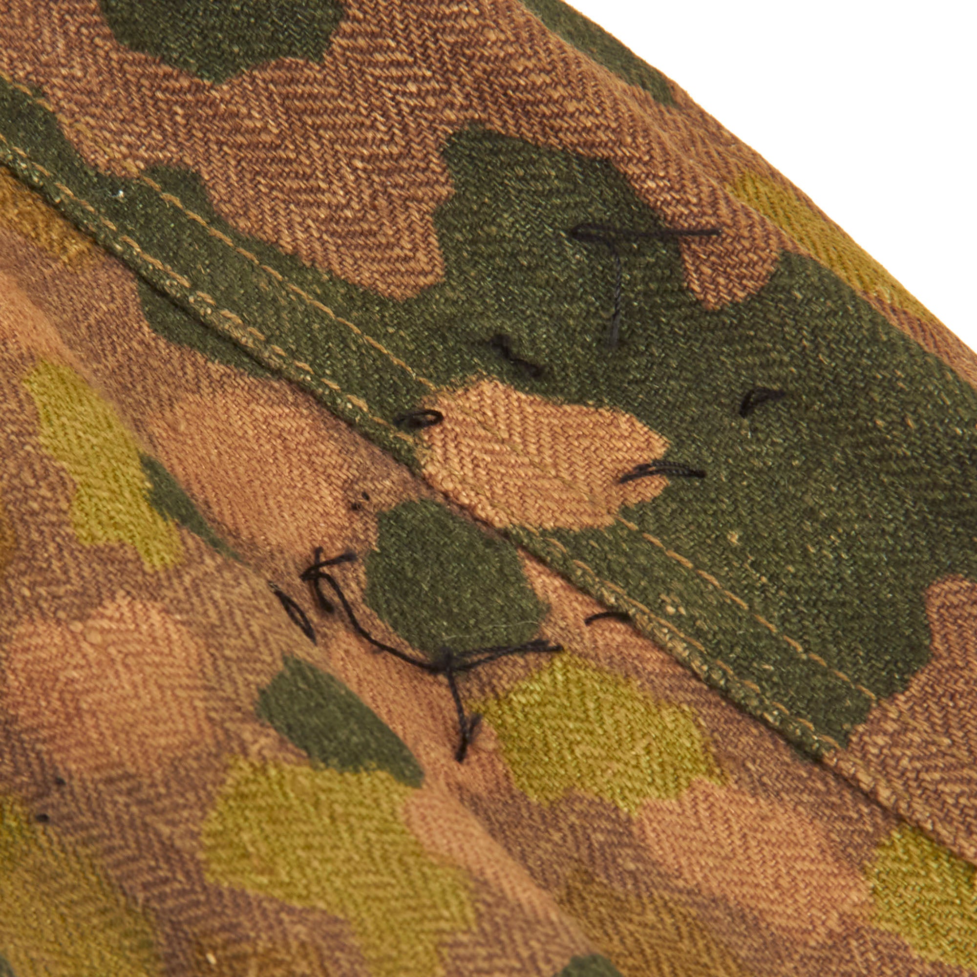 Ss Fall Pattern Original WWII German Waffen SS Autumn Oak Leaf Camouflage Reversible ...