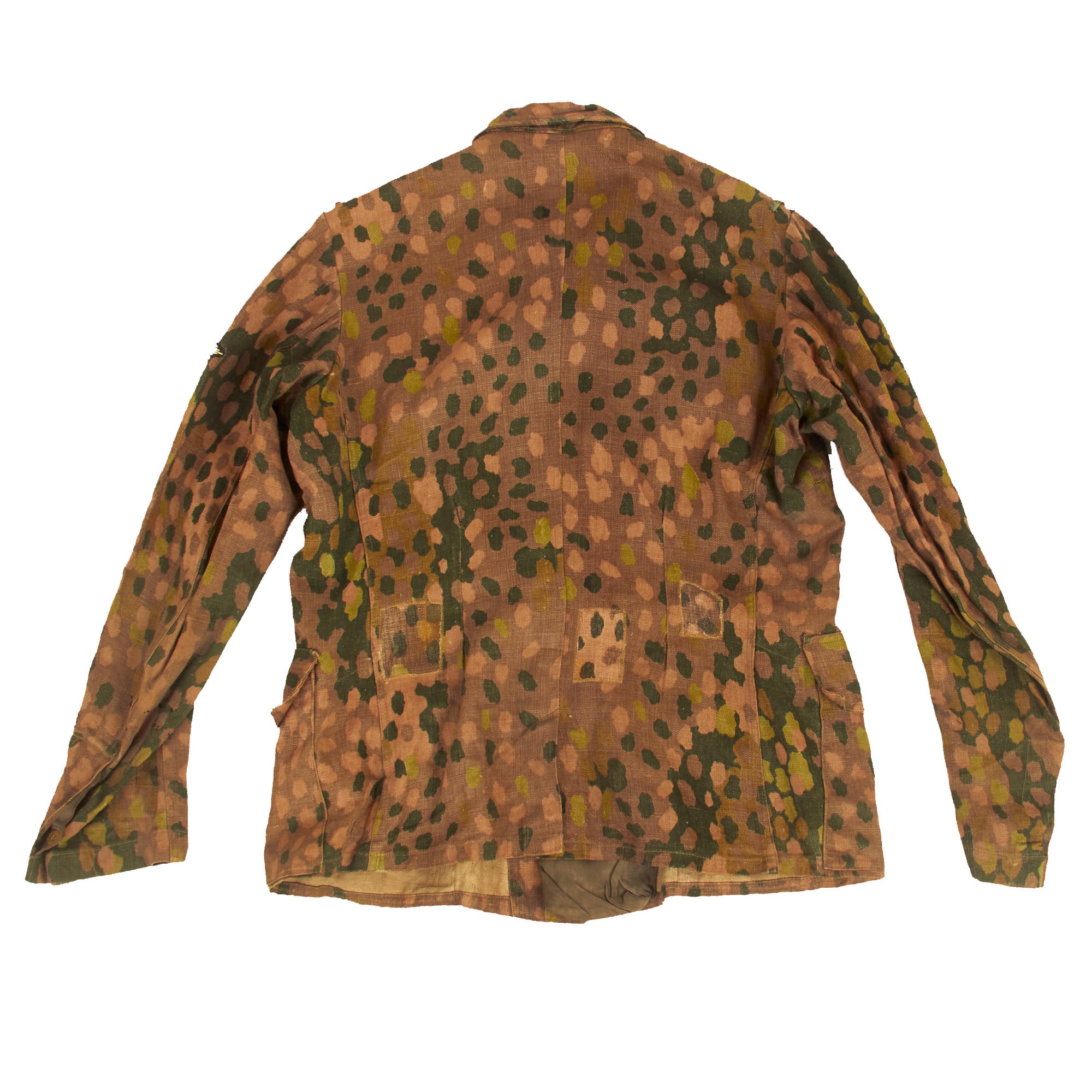 Ss Fall Pattern Original WWII German Waffen SS Autumn Oak Leaf Camouflage Reversible ...