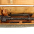 Original German WWII MG 34 Display Machine Gun with Bakelite Buttstock, Spare Barrel In Carrier & Transit Chest - Matching Set Serial 5002b Original Items