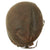 Original U.S. WWII Relic M1 Fixed Bale Front Seam Helmet Shell Recovered from Normandy in 1990s - Battle Damage Original Items