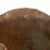 Original U.S. WWII Relic M1 Fixed Bale Front Seam Helmet Shell Recovered from Normandy in 1990s - Battle Damage Original Items