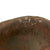 Original U.S. WWII Relic M1 Fixed Bale Front Seam Helmet Shell Recovered from Normandy in 1990s - Battle Damage Original Items