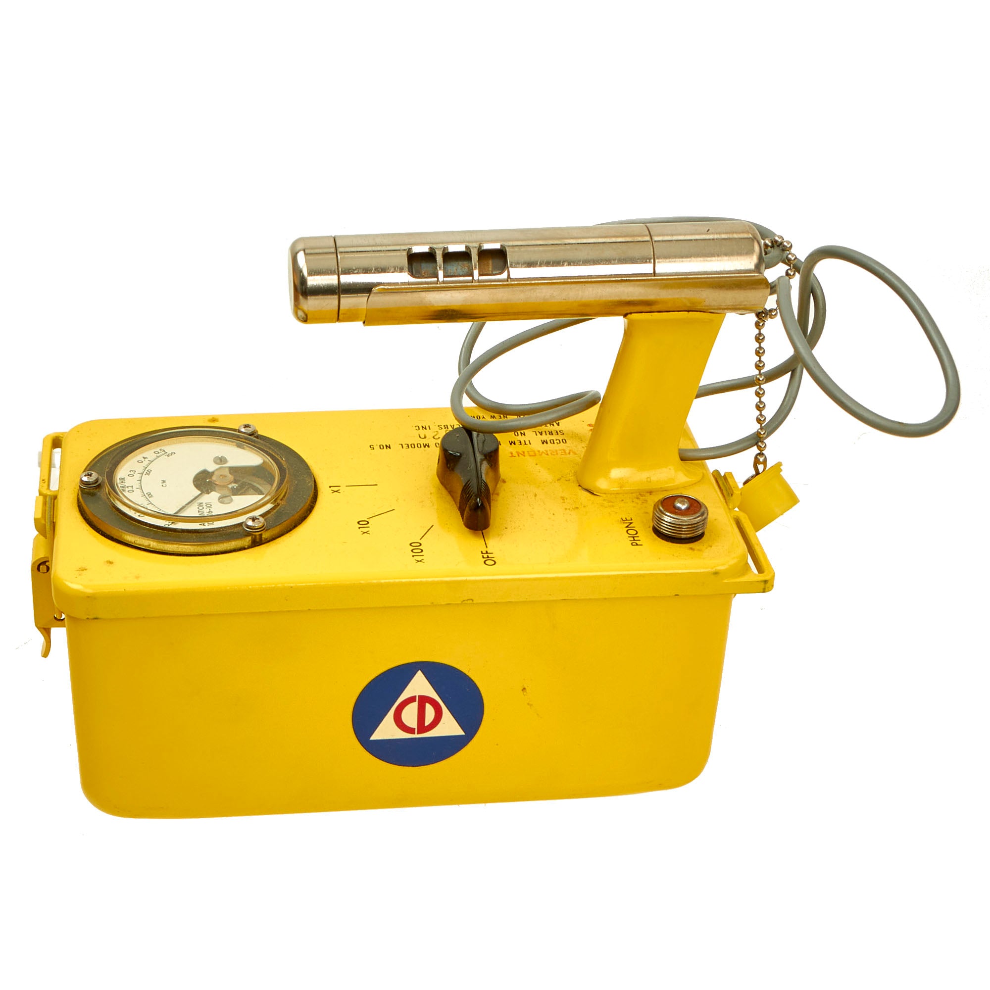 Calibration Service – Victoreen Anton Lionel Electro Neutronics CDV-7 Series Civil Defense Radiation Survey Meter