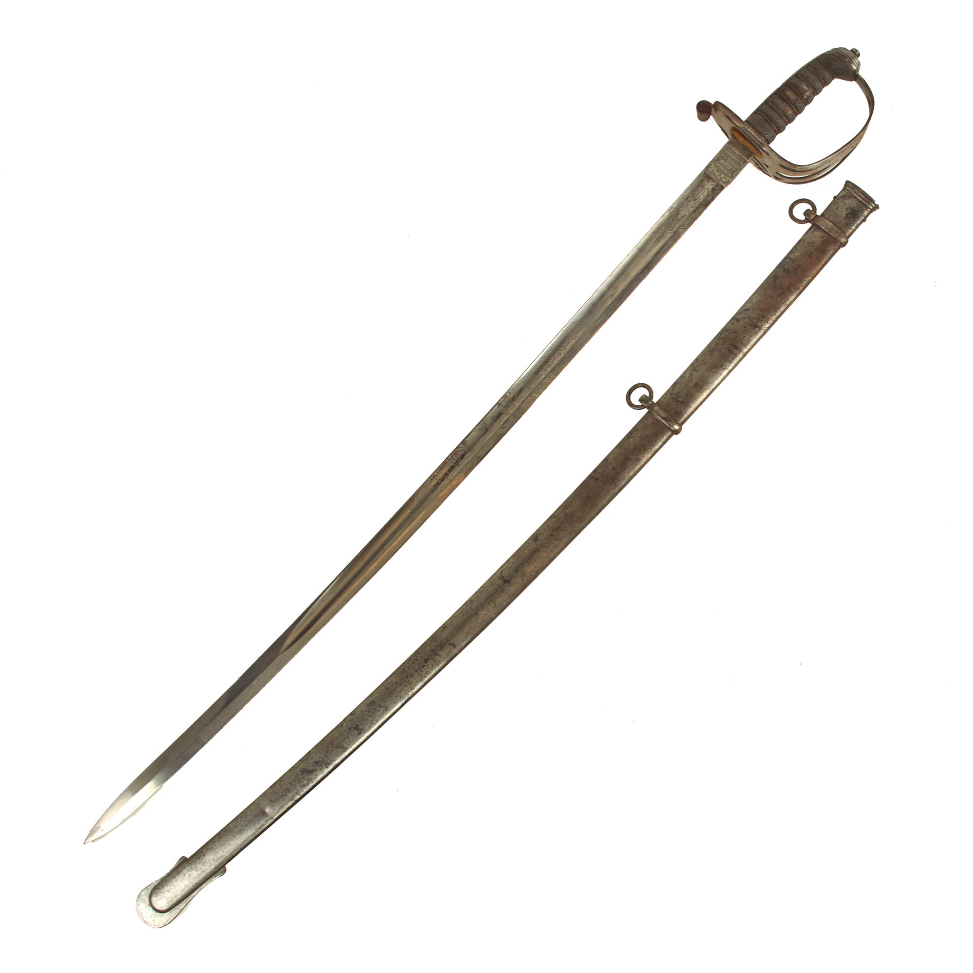 Victorian Rfle Original British Victorian P-1827 Rifle Regiment Officer's Sword by W ...