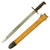Original U.S. WWI M1905 Springfield 16 inch Rifle Bayonet marked S.A. with M1910 Scabbard - dated 1908 Original Items