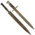 Original U.S. Spanish-American War Model 1892 Krag Rifle Bayonet and Scabbard - Dated 1898 Original Items