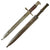 Original U.S. Spanish-American War Model 1892 Krag Rifle Bayonet and Scabbard - Dated 1898 Original Items
