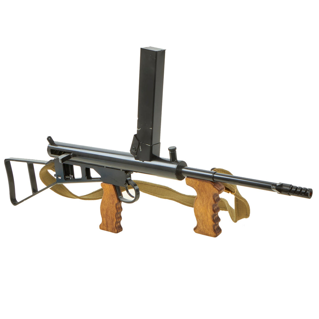 Australian WWII Owen MK1 Machine Carbine SMG Custom Fabricated Replica with Sling Original Items