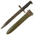 Original U.S. WWII M1 Garand 10 inch Bayonet by Union, Fork & Hoe with M7 Scabbard Original Items