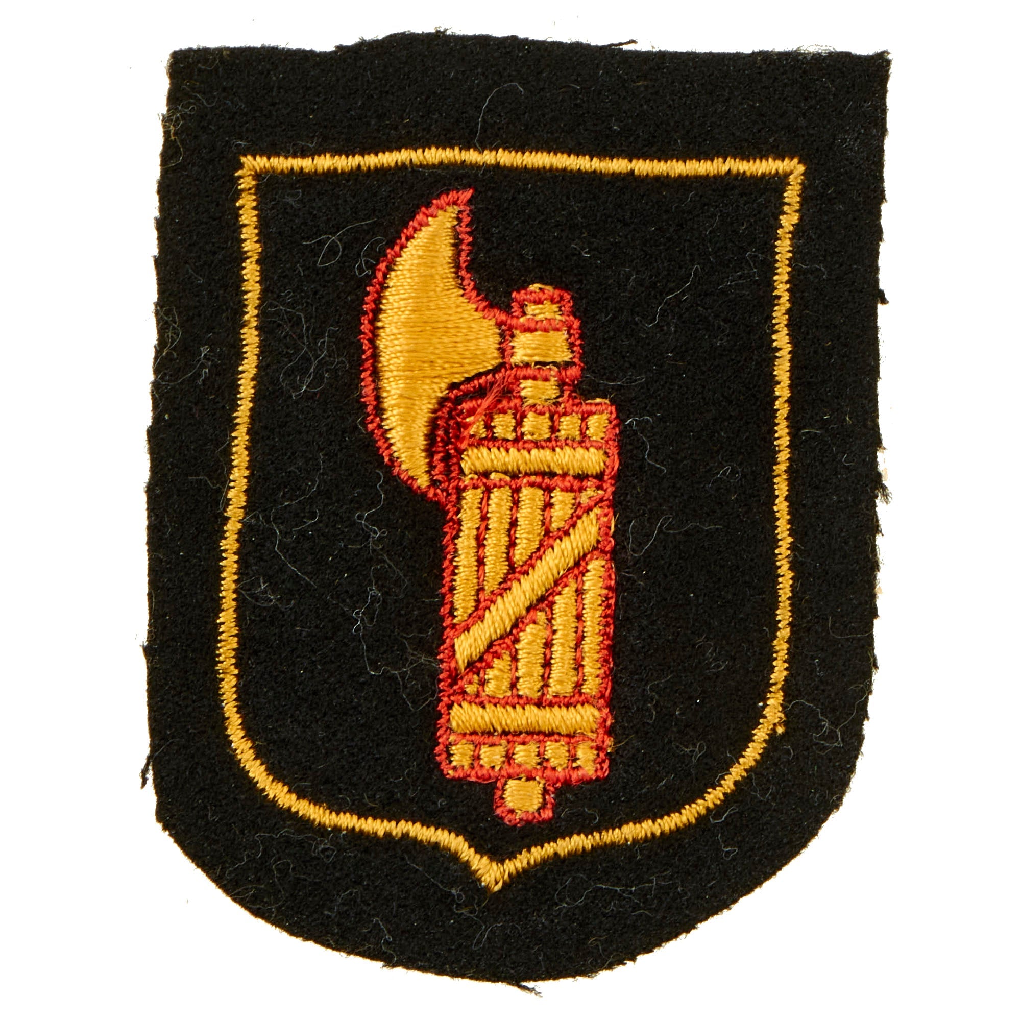 Original German WWII Italian 29th Waffen SS Grenadier Division Collar ...