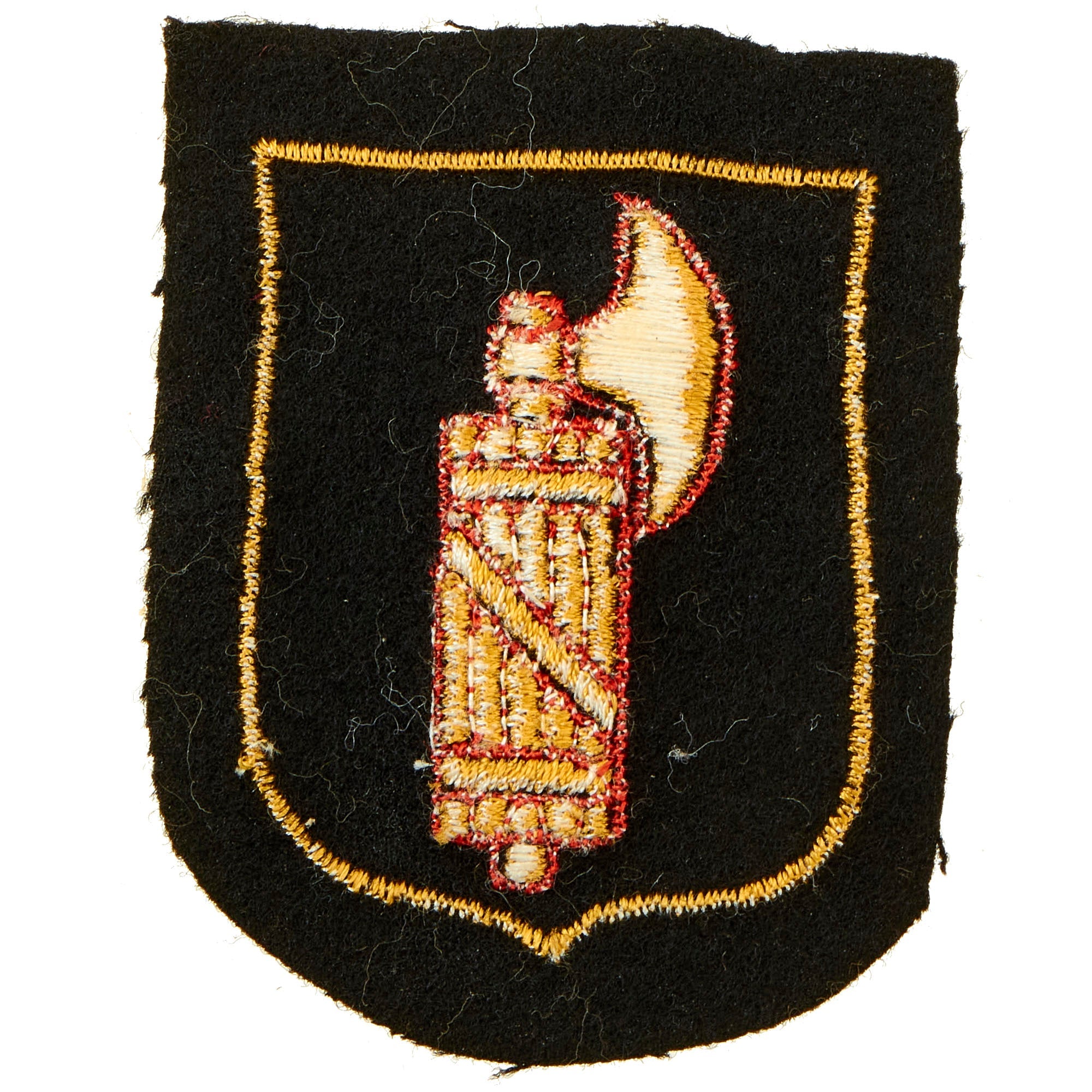 Original German WWII Italian 29th Waffen SS Grenadier Division Collar ...