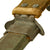 Original U.S. WWII M3 Fighting Knife by Kinfolks, Inc. with M8 Scabbard - Crossguard Marked Version Original Items