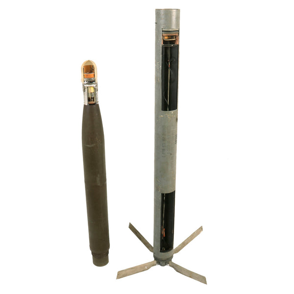 Original U.S. Vietnam War 2.75” Hydra 70 Aerial Practice Rocket with M ...