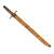 Original Japanese Late WWII Arisaka Type 30 Last Ditch Bayonet with Bamboo Scabbard by Toyoda Automatic Loom Original Items